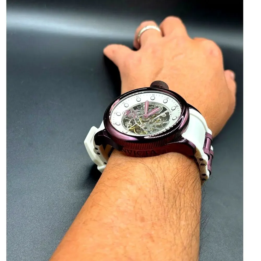Invicta Pro Diver 40751 Automatic Skeleton Purple 51mm